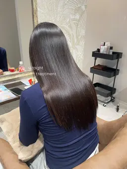 髪質改善ストレート＋髪質改善TR