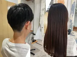 【予約後メッセージの確認お願いいたします💡】カットモデル+頭皮ケアmarbb