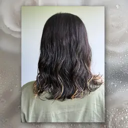 【朝のセットを楽に‼️】カット+パーマ