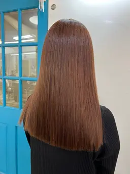 🪞カラー＋《潤い》うるサラ質感トリートメント