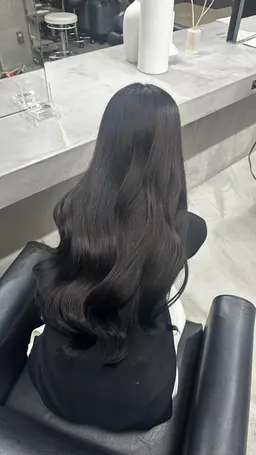 one color + treatment 🤍