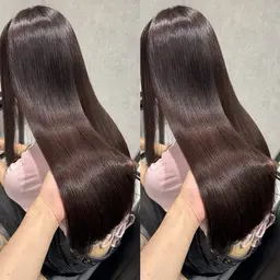 【⛄️まだまだ必見⛄️】湿気で髪のうねりが気になる方💭👀✨アルカリストレート💕💕⚠️ブリーチ履歴がない方のみ⚠️