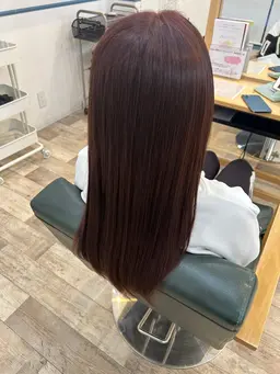 美髪矯正+トリートメント