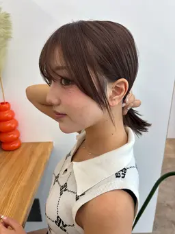 前髪･顔周りカット+カラー✨
