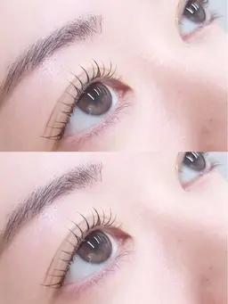 ケラチンラッシュリフト💗コーティング付🧴トリートメント成分入り