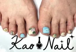 フットジェルネイル（アート・ストーン10粒まで込み）※オフなし