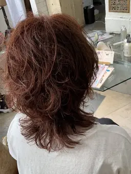 小顔レイヤーカット+ワンカラー+美艶トリートメント