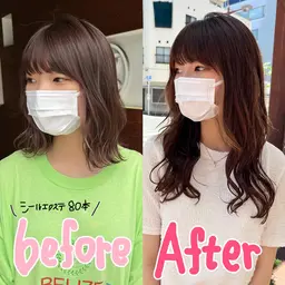 🧡ワンカラー ＋ シールエクステ長さ出し🧡60本​〜​