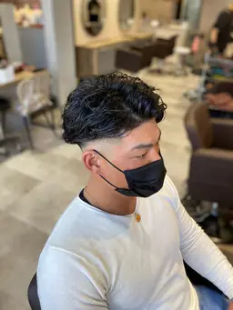 🎉【メンズ限定】🎉楽スタイリングカット＋ニュアンスパーマ #刈り上げ