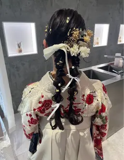 🫧✨【卒業式】　🫧✨2点（袴着付け・ヘアセット）　￥16500⇒￥11000⭐️事前カウンセリングあり⭐️