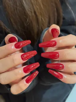 オフ無しの方限定🧡チップ10本長さ出し＋ワンカラー🧡長さを求めてる方✨