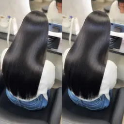 🉐【ミニモSALEご新規様限定】カット+🫧韓国暗髪艶カラー🫧+✨髪質改善トリートメント✨