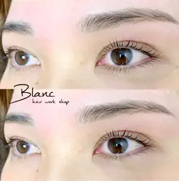 【SET◆まつげ&眉毛】パリジェンヌラッシュリフト+ハリウッドブロウリフト(眉毛 パーマ+アイブロウワックス)