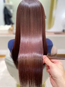【ゴワつき⚡️撲滅】カット✂️＋手触り復活🦄🌈ケアカラー＋ノンシリコンうる艶TR