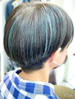 学割🌸大学生限定🌸ブリーチハイライト+ツヤ感透明感カラー