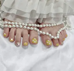 🎀【Foot】90分つけ放題7200円(シンプル持ち込みデザイン)(アート2本まで)🎀