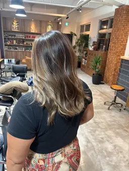 ハイライト（ブリーチ＋オンカラー）