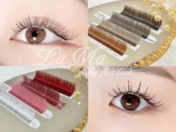 ミニモ限定💖フラットラッシュ120本🌈カラー変更🆗ご新規様+550円