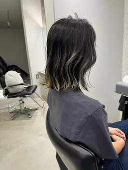 ケアブリーチ３Dハイライト+カット+システムTr15,150→