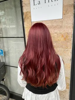 艶髪カラー＋TOKIOトリートメント