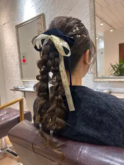 🩵💌【お出かけ前やお呼ばれに】💌🩵🎀minimo限定‼︎ヘアセット🎀