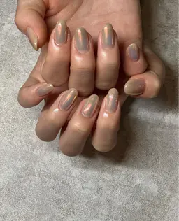 【フィルインorオフ込み】ハンドまたはフット　【ミラーまたはマグネットネイル】持ち込み画像ok💅