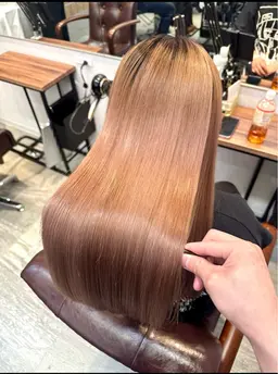 【🉐ブリーチ毛/ハイダメージ毛おすすめ🉐】カット＋プレミアム縮毛矯正＋髪質改善トリートメント【指名料長さ料金込み】