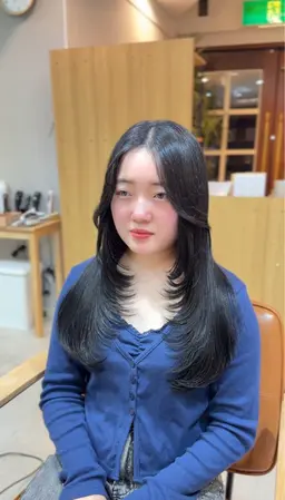 【迷った方はこちら👆🏻】☘️似合わせカット×艶感美容液カラー💎／髪質に合ったトリートメント♡