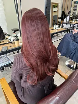 【🌟日祝18:30限定メニュー‼️🌟】ブリーチ無しダブルカラー＋3stepトリートメント🤍🫧