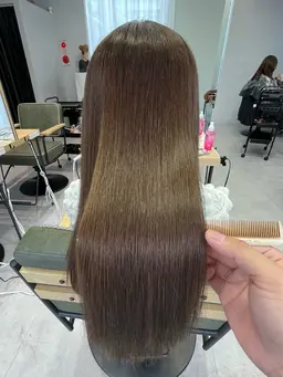 髪質改善ストレート
