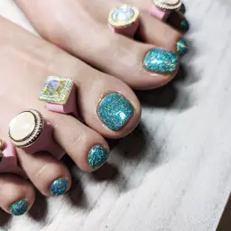 《フット》【オフ&ケア込み】ワンカラー☆2色OK