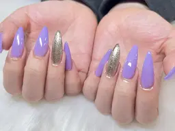 【Ｊｒネイリスト】(オフ込)　《スカルプ》ワンカラーorラメグラ　30%OFF￥6980　※4/30迄