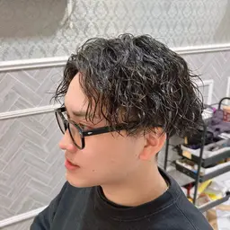 🍏メンズパーマ🍏＋カット＋1stepトリートメント