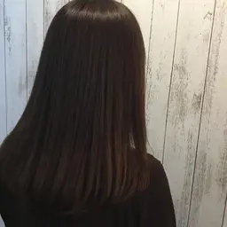 カット & ハイブリッドストレート&トリートメント「#アオハル」