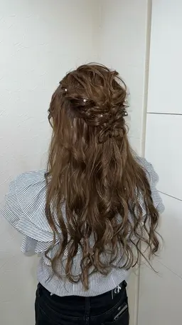 ヘアセット💓👠