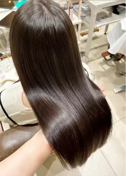 💖平日限定メニュー💖✨人気No.1メニュー✨【髪質改善艶髪パールプラチナトリートメント】コテ巻きつき❗️