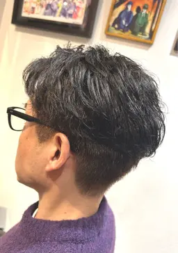 メンズカット✂︎+パーマ🌪