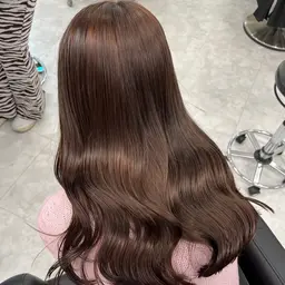 【🫧ミニモ学割対象🫧】【当日予約🆗】透明感カラー➕カット➕髪質改善トリートメント炭酸スパ付🤍