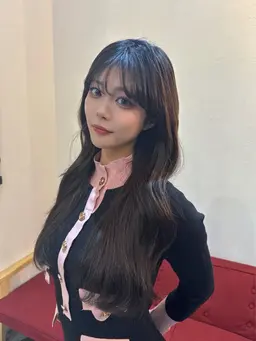 可愛く似合わせる前髪カット🫶