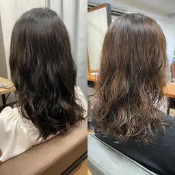 【コテ巻きが苦手な方必見！】カット +コスメ低温デジタルパーマ/10900円→9900円