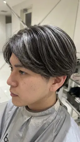 コントラストハイライトorバレイヤージュ