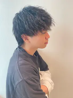 【メンズ限定】(今だけ20%off)似合わせカット✂️＋トレンドパーマ🧑🏻‍🦱