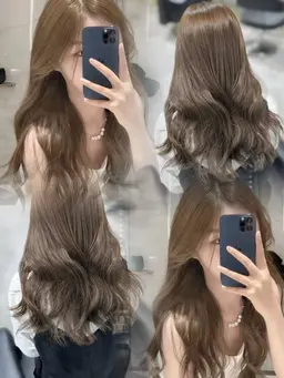 【✨ミルクティーベージュクーポン✨】艶髪ケアブリーチカラー★トリートメント★（4ステップ）