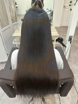 コスメ縮毛矯正+カット+トリートメント