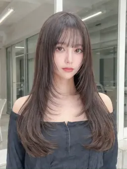 韓国風カット💇‍♀️(シャンプー、スタイリング込)