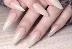 【チップスカルプ長さだし10本＆ワンカラー¥5000】