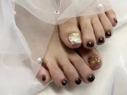 （オフ・ケア込み） 【持ち込みOK】フット 90分アートコース🍁🍂🍒