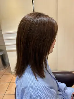 メンテナンスカット＋縮毛矯正🐰‎🤍