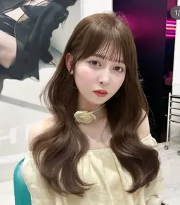 ロングレイヤーカット🎀韓国ヘア
