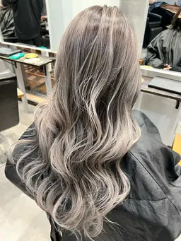 ハイライトカラー+3stepハホニコトリートメント🫧超音波ケアプロアイロン付